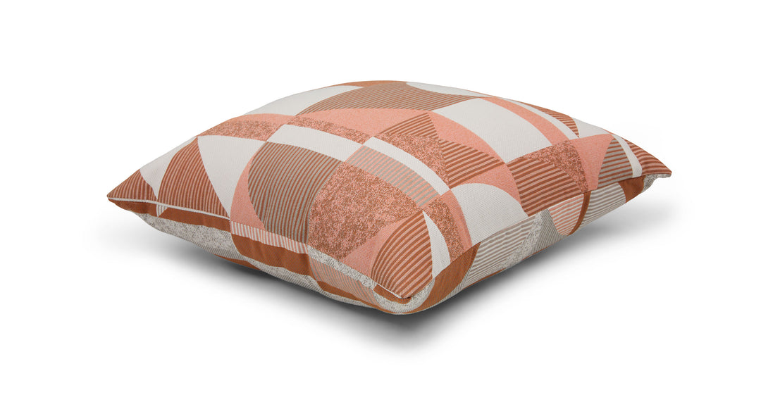 Molbo Jacquard Red Pillow With Insert-22"x22"