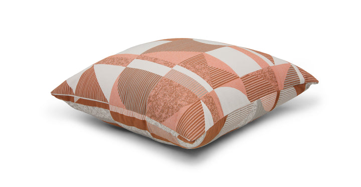 Molbo Jacquard Red Pillow With Insert-22"x22"