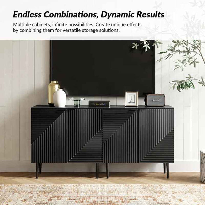 Arkayla Accent Cabinet with Adjustable Shelves