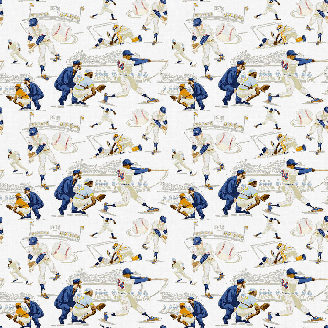 Vintage Baseball Organic Pillowcases-Standard