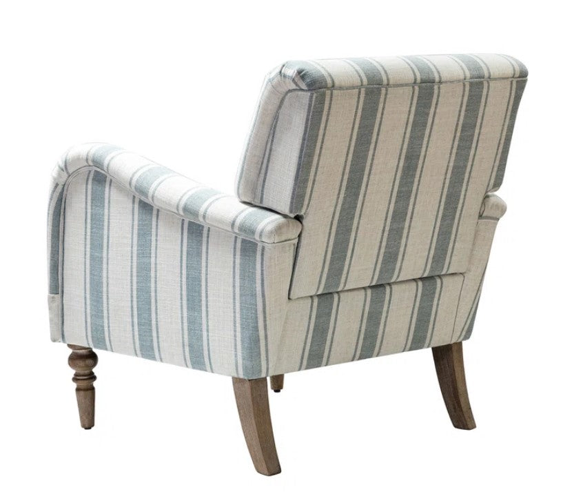 Arching Upholstered Armchair