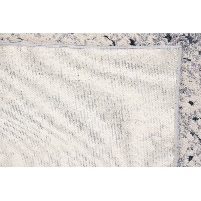 Lapoint Oriental Area Rug in Gray