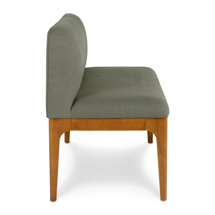 Rosin Welsh Green Armless Banquette