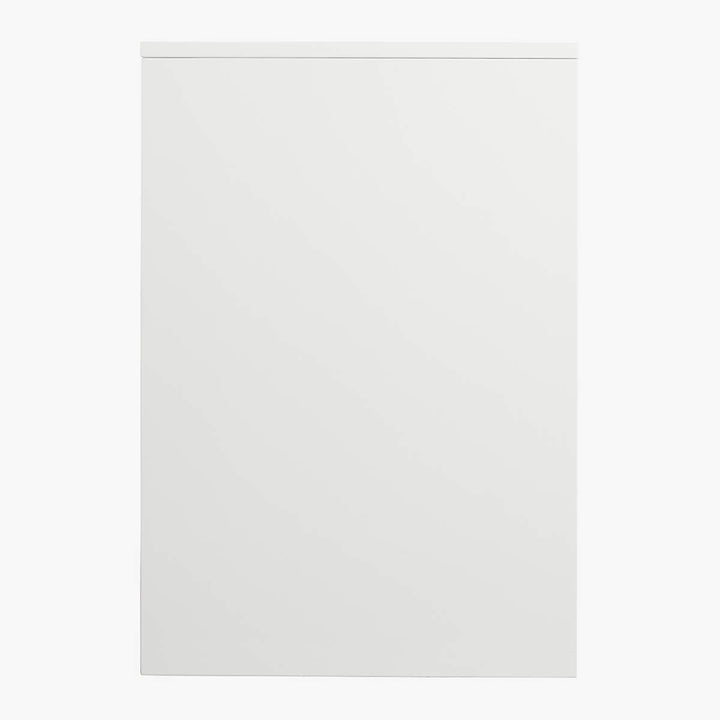Runway White Lacquer Desk