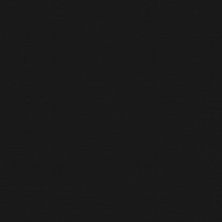 Basketweave Black Cotton Window Curtain Panel - 48"x120"