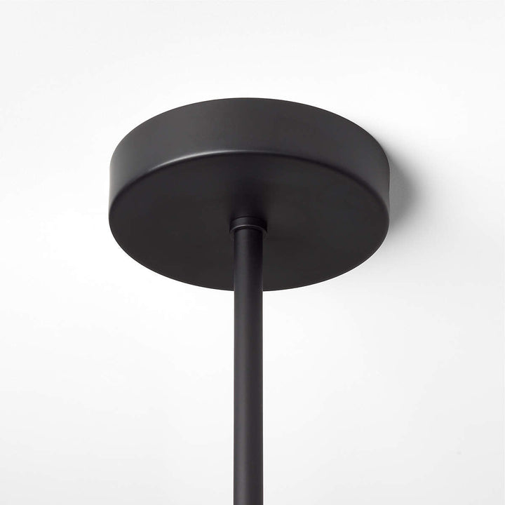 Norte Walnut Wood And Brass Chandelier