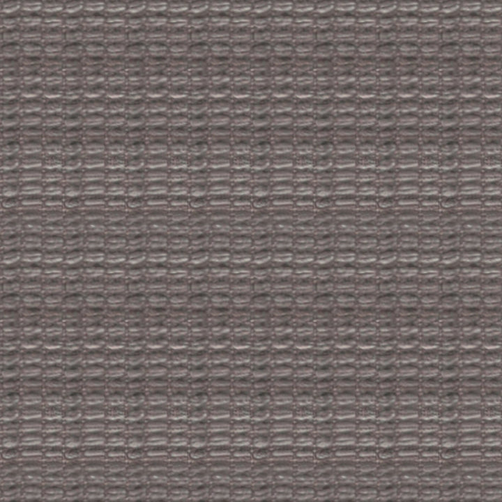 Fog Grey Textured Plaid 18"x18" Pouf