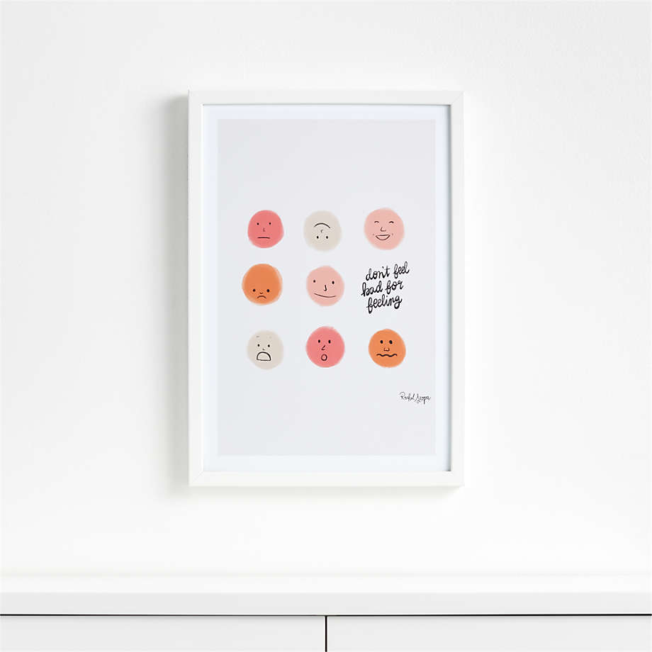 Feelings Framed Wall Art