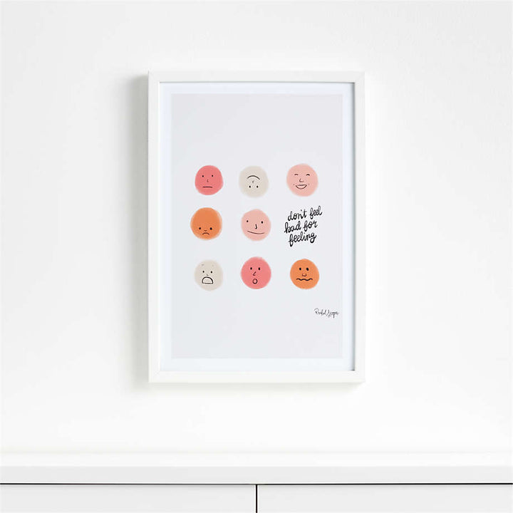 Feelings Framed Wall Art