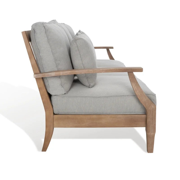 Ducan Wide Outdoor Patio Sofa with Sunbrella Cushions