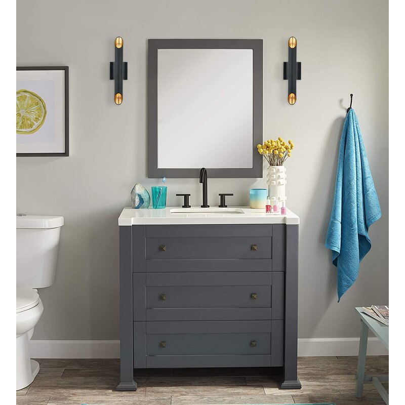 Beauville Light Dimmable Matte Black Wallchiere