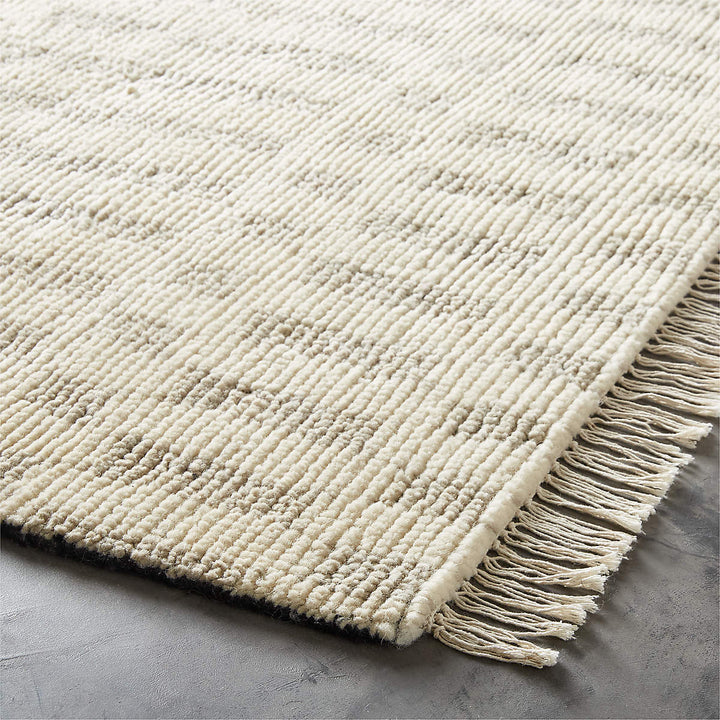 Esme Ivory Tan Hand Knotted Rug 8'x10'