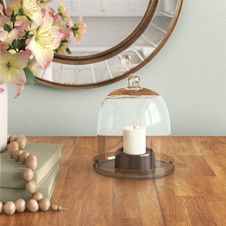 Clear Glass Dome Cloche
