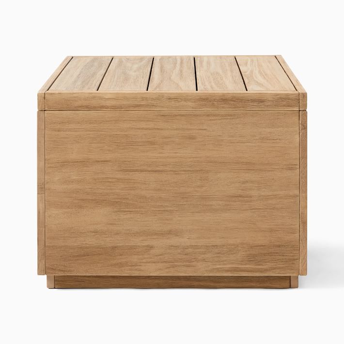 Volume Outdoor Square Storage Side Table
