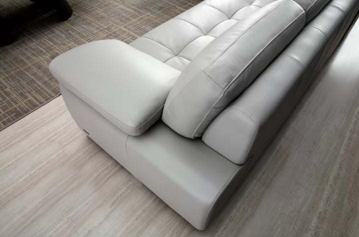 2 Piece Upholstered Sectional_Smoke Gray