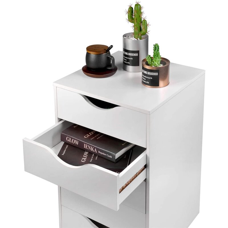 Cangelosi Mobile Vertical Filing Cabinet