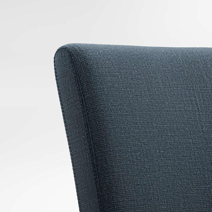 Lowe Navy Upholstered Dining Chair