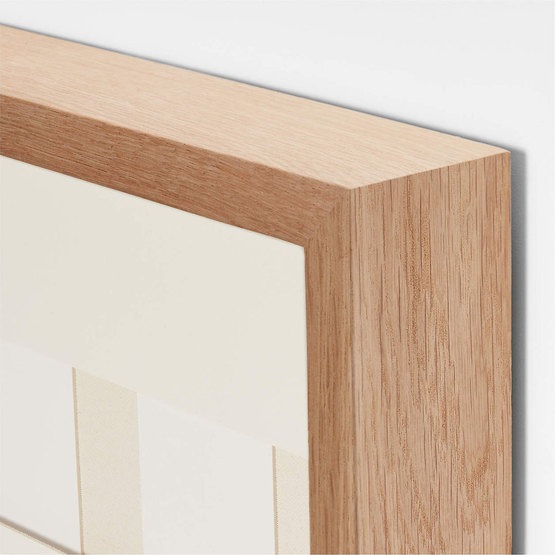 Dimension I Framed Hand Cut Paper Wall Art by Coup d'Esprit with Frame-30"x40"