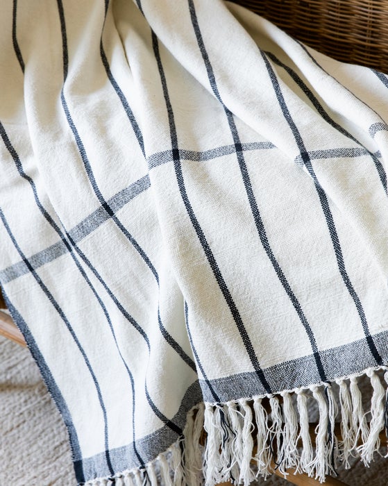 Phoenix Striped Throw
