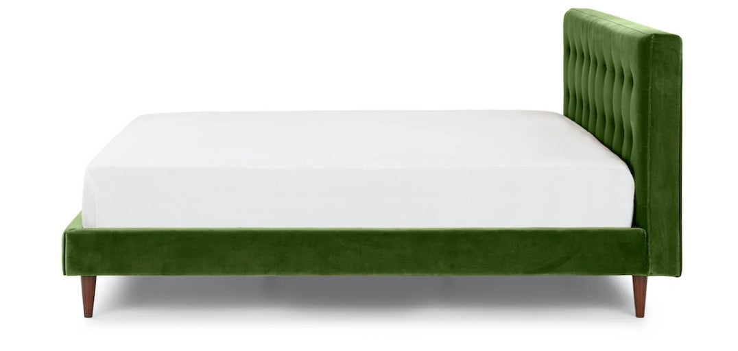 Sven Grass Green King Bed