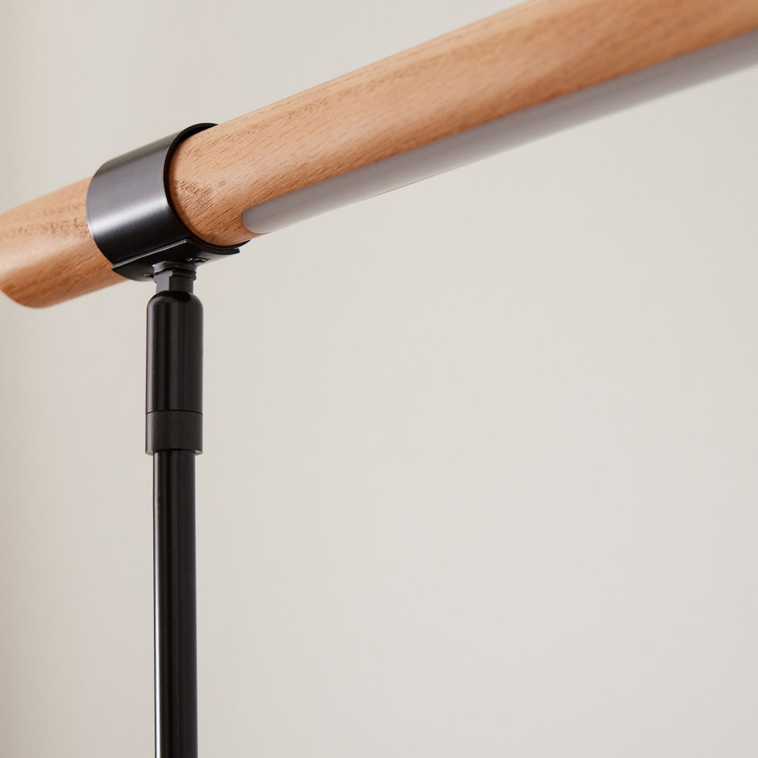 Linear Wood LED USB Table Lamp