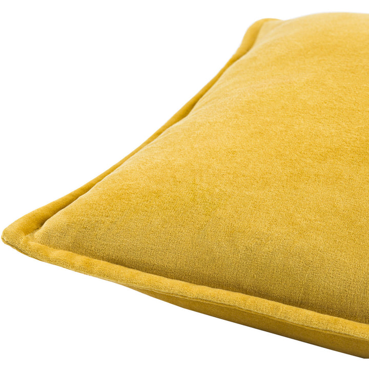 Cotton Velvet Pillow With Insert 18"x18"