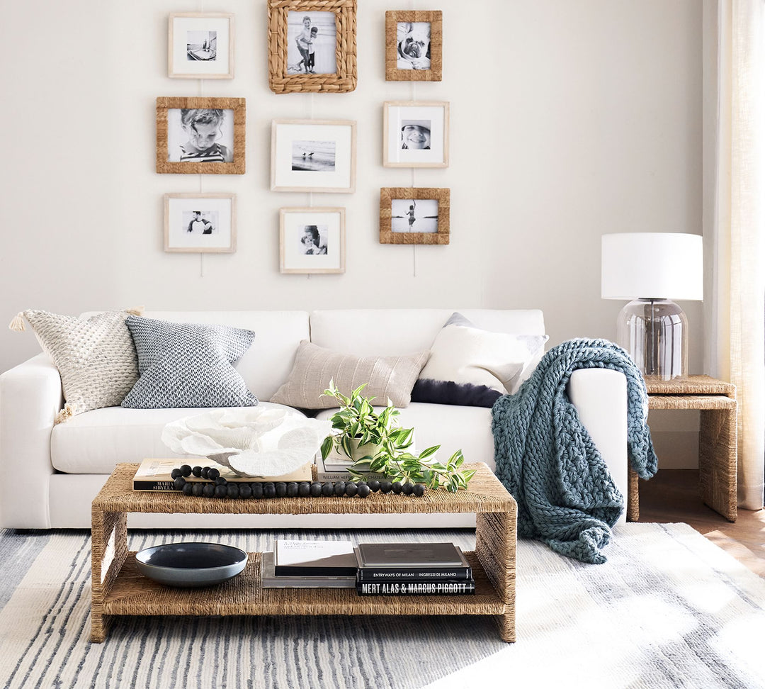 Malibu Rectangular Woven Coffee Table