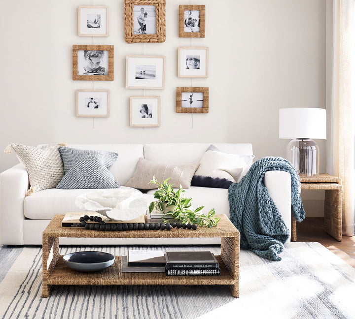 Malibu Rectangular Woven Coffee Table