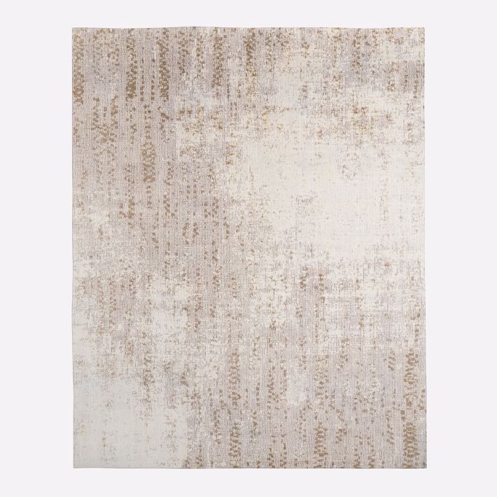Distressed Foliage Rug 6'x9'