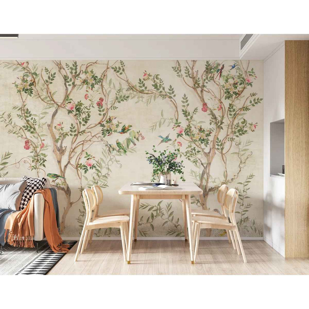 Sreshta Chinoiserie Wall Mural-100"x150"