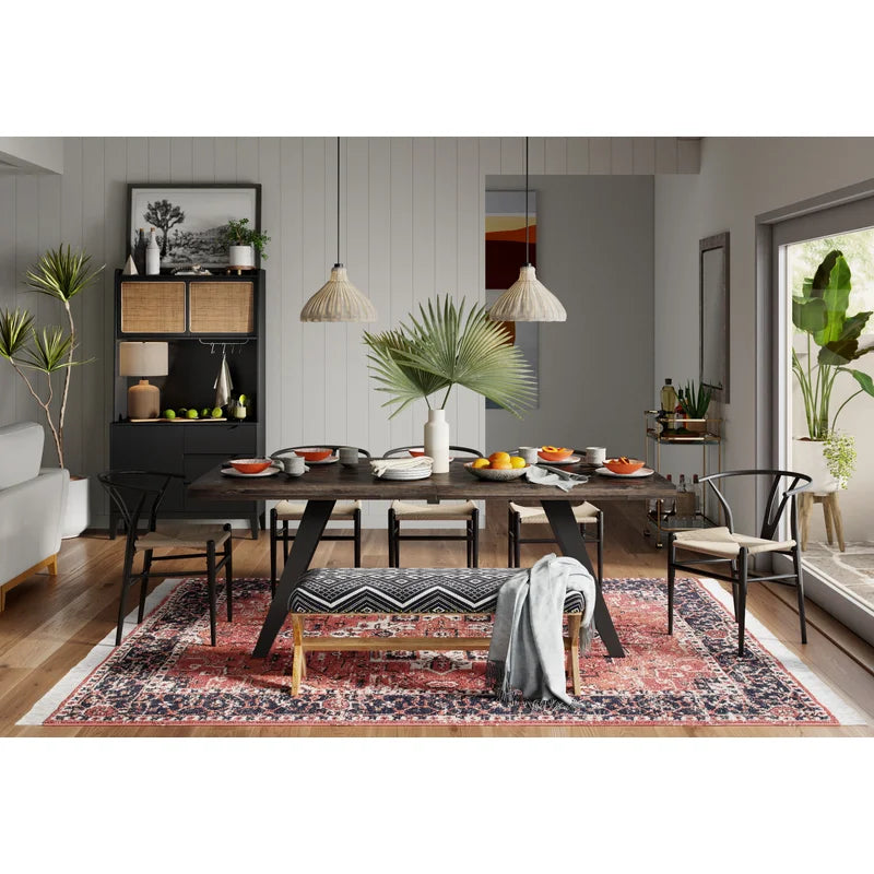 Gustavo Wishbone Arm Chair Set of 2