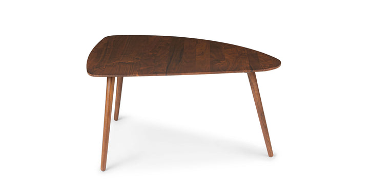 Amoeba Wild Walnut  Wide Coffee Table