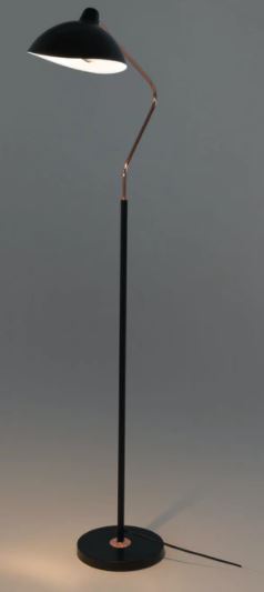 Leap Black Floor Lamp