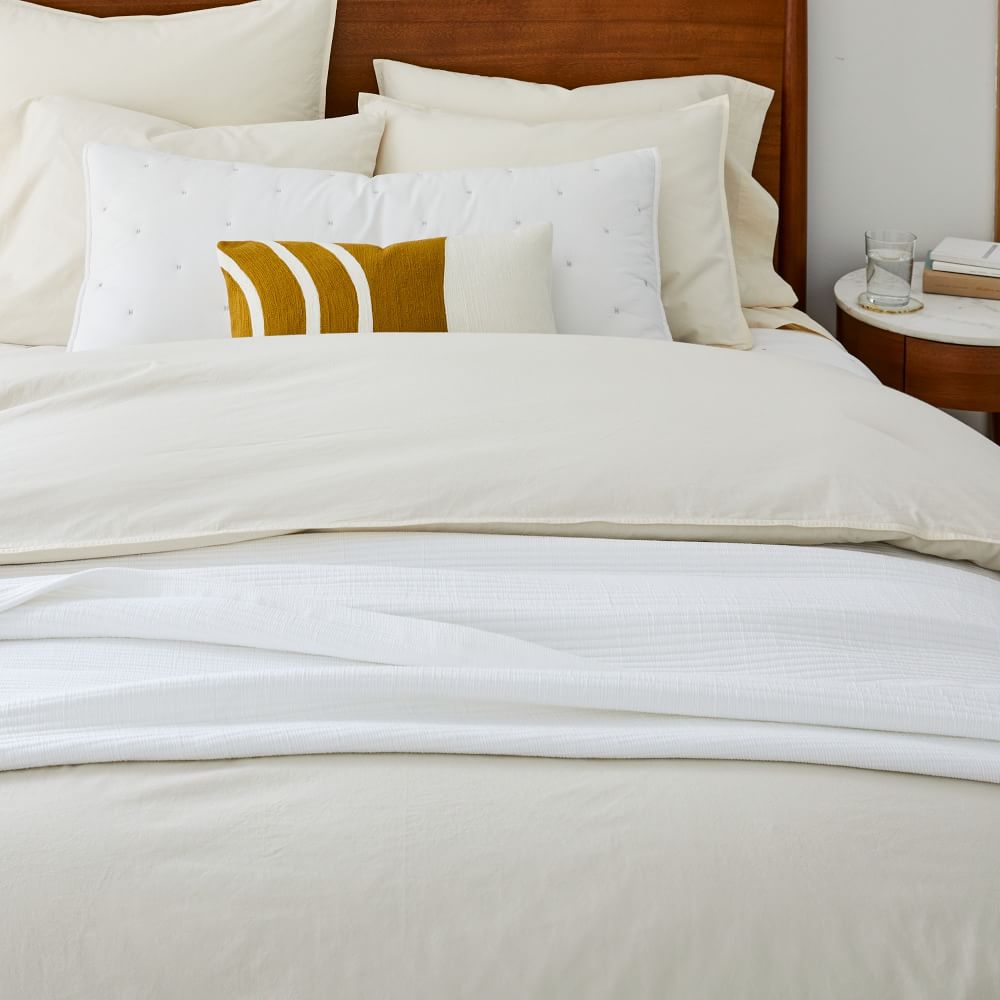 Crewel Rounded Pillow Cover NO insert-20"x20"