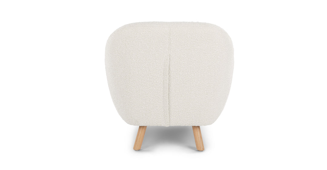 Gabriola Ivory Boucle Lounge Chair