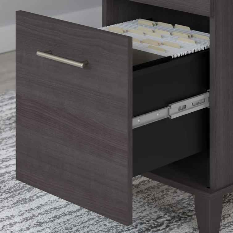 Ketcham Height Adjustable L Shape Desk