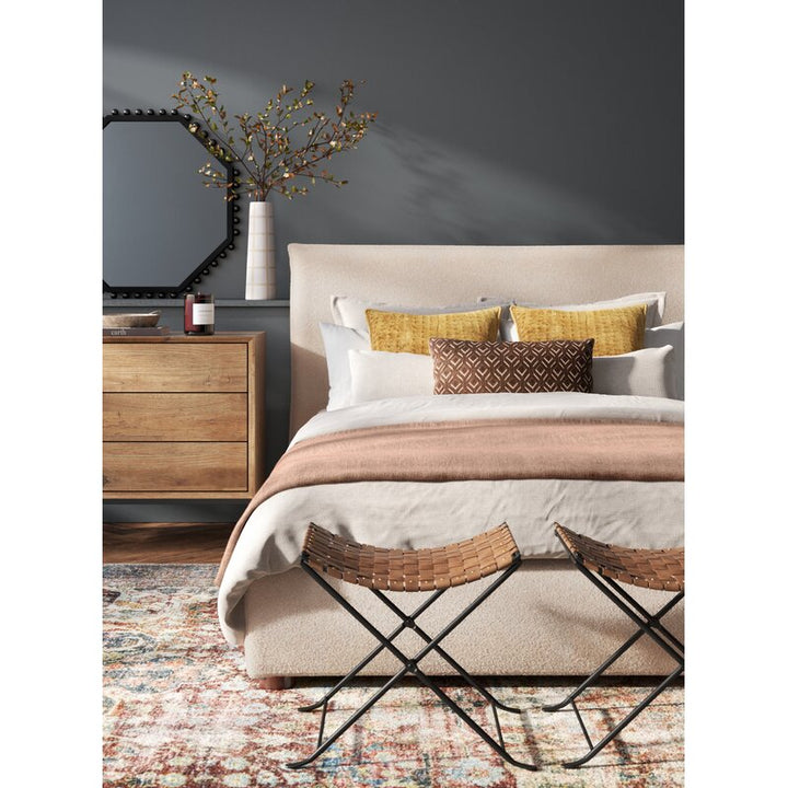 Atousa Throw Pillow Cover With Insert-20"X20"