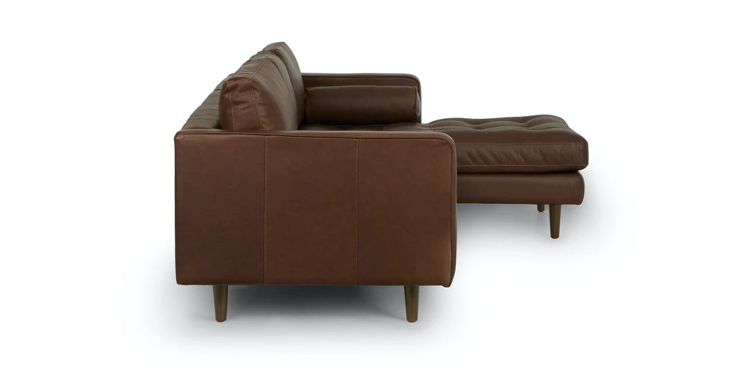 Sven Charme Chocolat Right Sectional Sofa