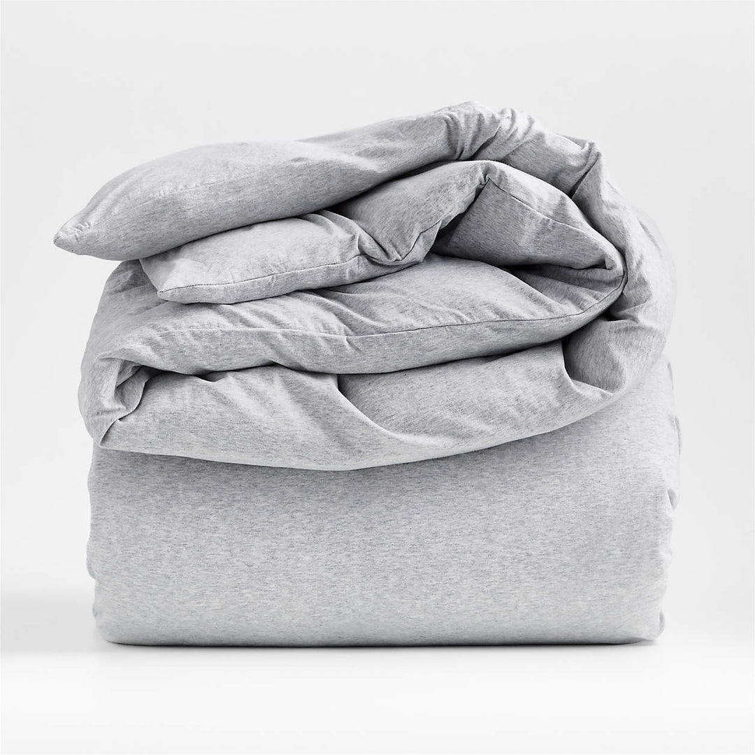 Cozysoft Organic Cotton Jersey Duvet Cover-Queen