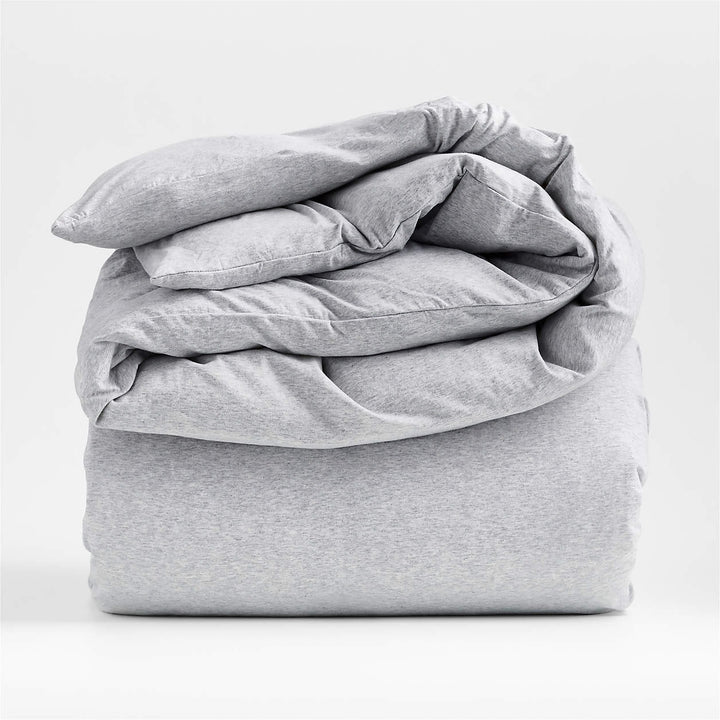 Cozysoft Organic Cotton Jersey Duvet Cover-Queen