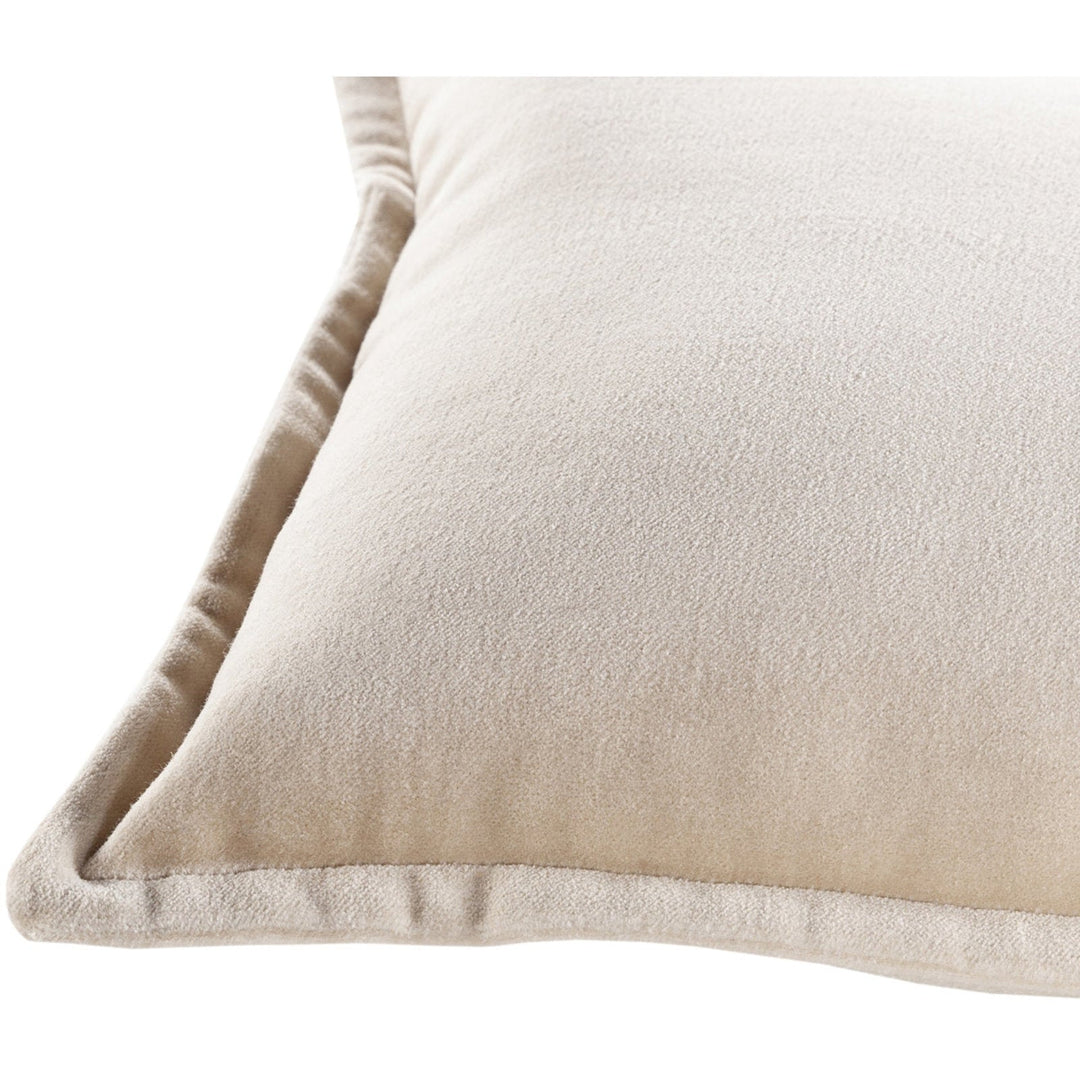Velvet Lumbar Pillow With Insert 30"x12"