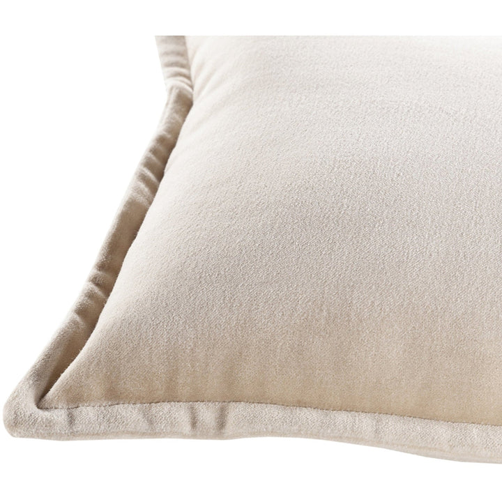 Velvet Lumbar Pillow With Insert 30"x12"