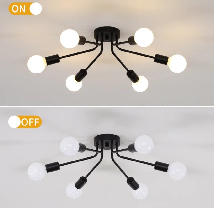 Bujer Flush Mount_Black