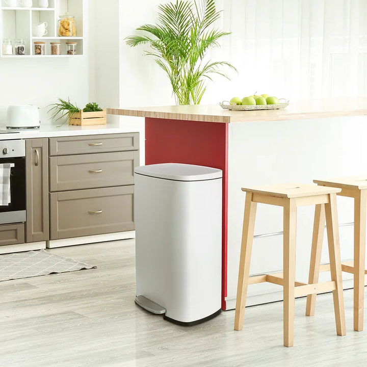 50 Gallons Steel Step On Trash Can