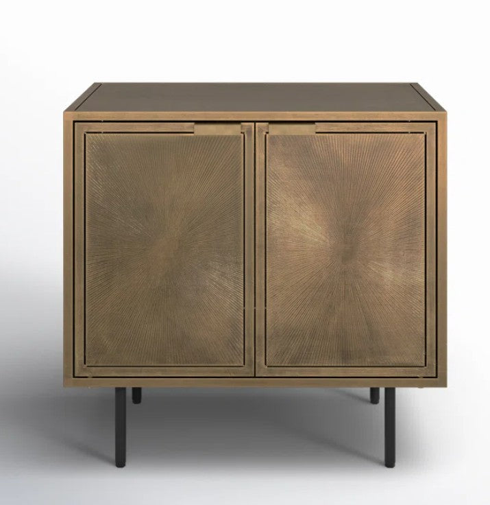 Melissa Metal Accent Cabinet