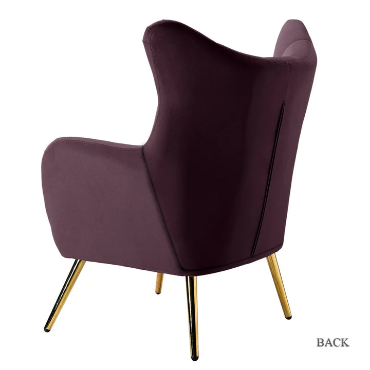 Avianna 29.25" Wide Tufted Polyester Wingback Chair