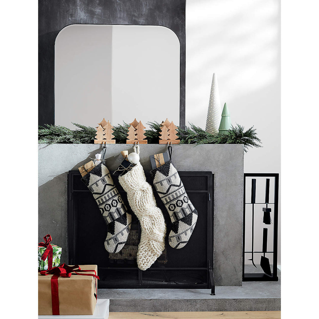 Edge Black Arch Wall Mirror
