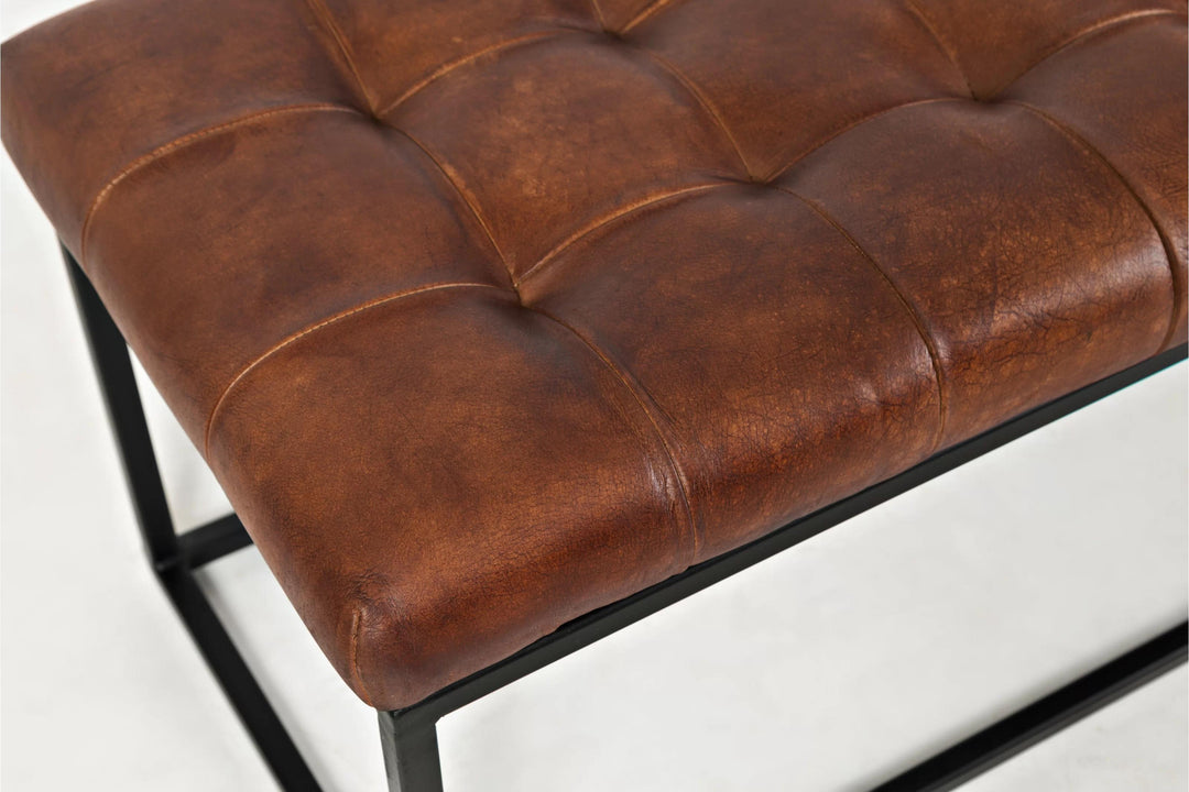 Pearson Genuine Leather Bench