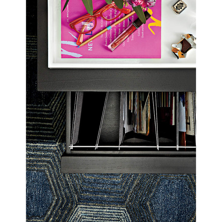 Spotlight Ebony Filing Cabinet