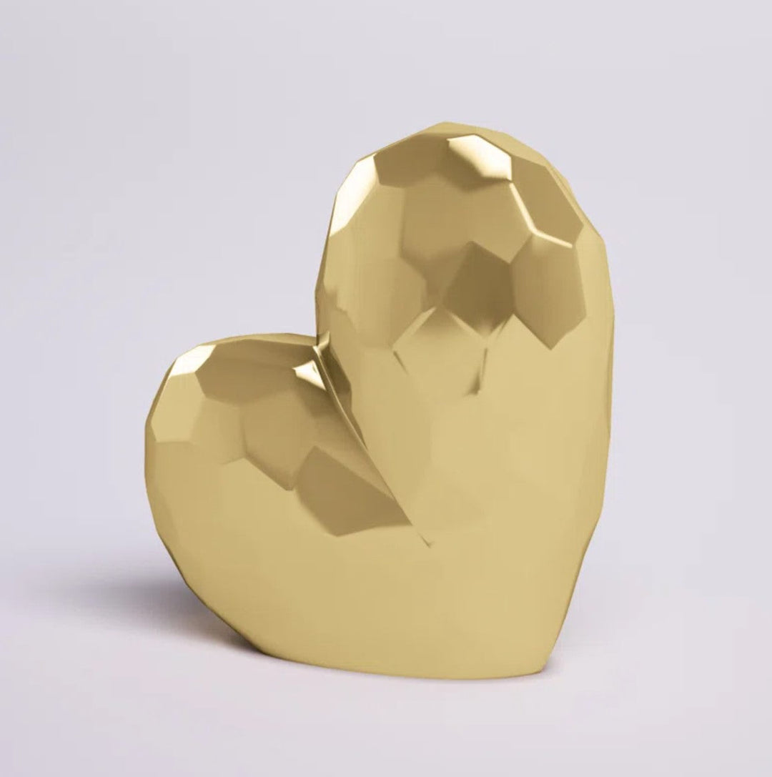 Creative Abstract Ceramic Heart Sculpture